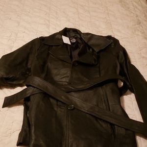 Dialogue leather jacket size medium